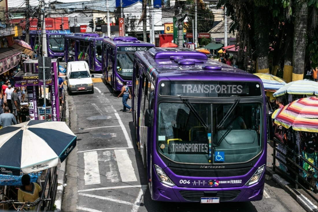 Transporte coletivo de Ferraz de Vasconcelos tem 75% dos veículos renovados
