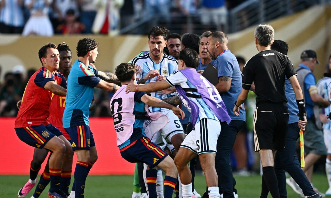 Fifa vai investigar briga entre jogadores após a final da Copa 2026