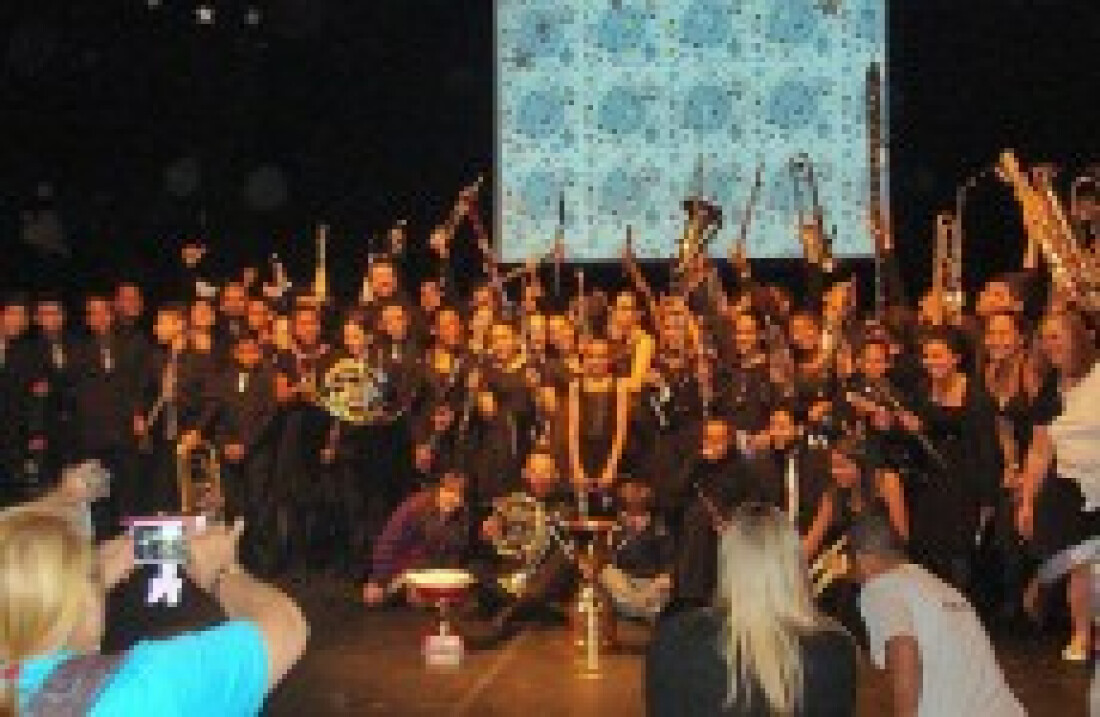 Banda Sinfônica Jovem participa de final de festival