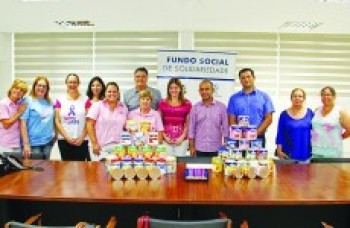 Fundo Social doa fraldas à Santa Casa e suplementos a entidades de combate ao câncer: