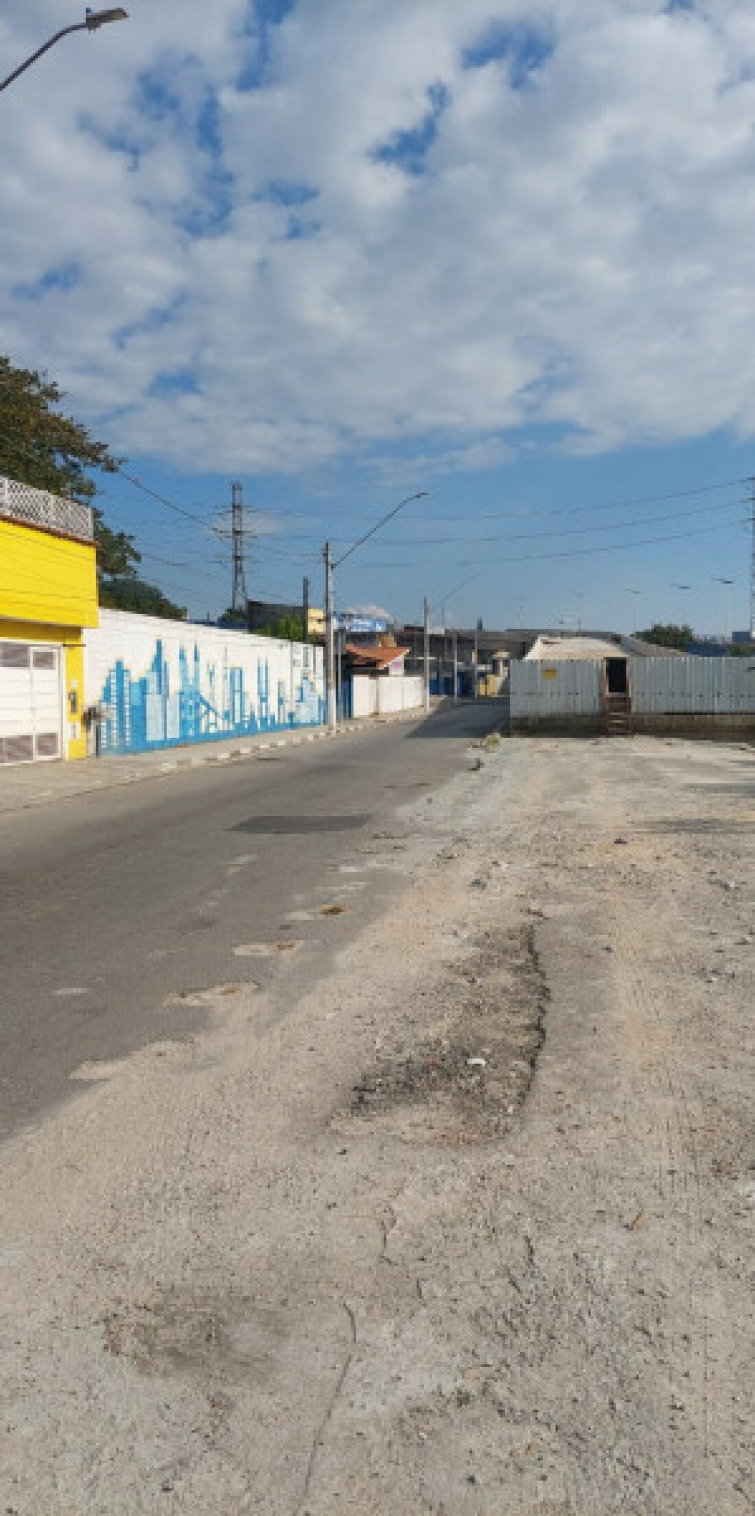 Obra do novo viaduto de Poá está paralisada