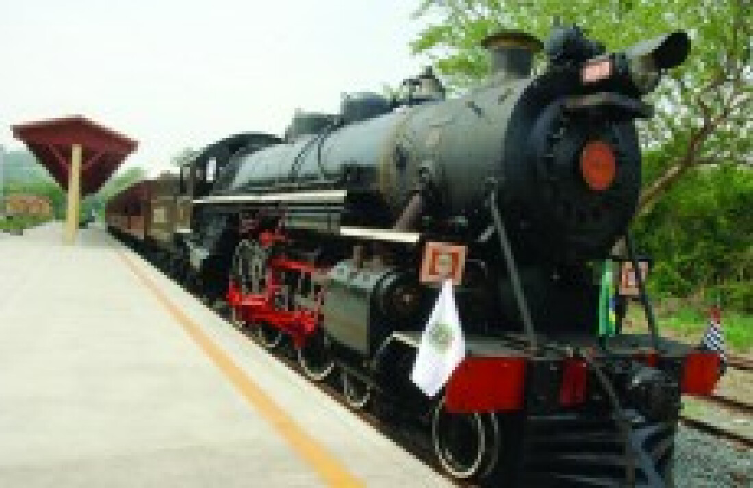 Maria-fumaça de Guararema transportou 2,7 mil pessoas