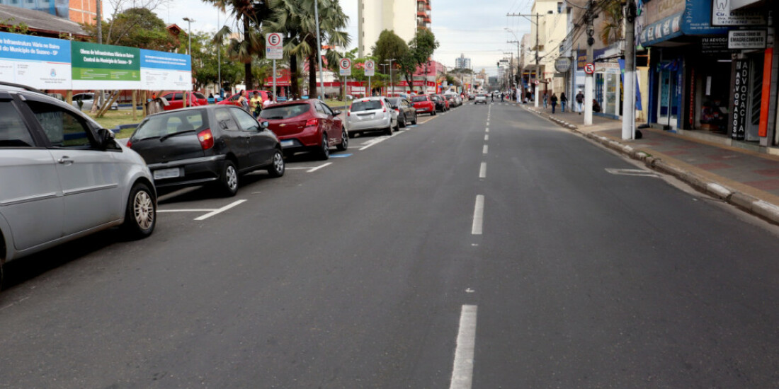 Prefeitura finaliza trabalhos na rua Benjamin Constant