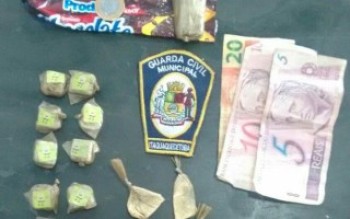 GCM e PM prendem acusados de tráfico