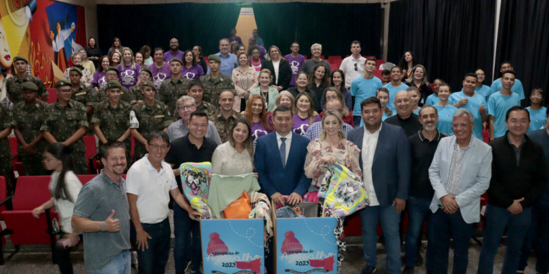 Fundo Social de Suzano lança Campanha do Agasalho