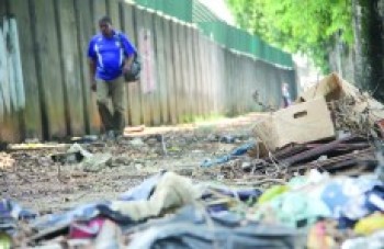 Sindicato critica falta de limpeza nas vias públicas