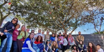 Coletivo protesta contra possível corte de árvores