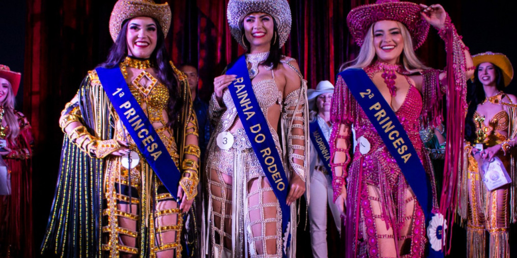 Concurso Rainha do Rodeio anuncia três vencedoras