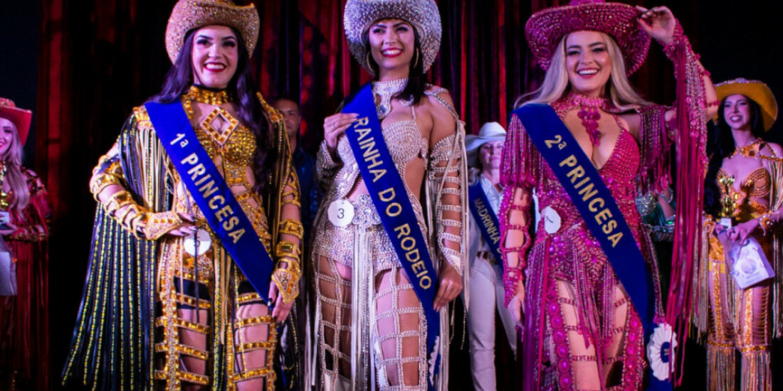 Concurso Rainha do Rodeio anuncia três vencedoras