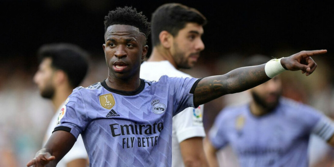 Presidente da Federação Espanhola presta apoio a Vinicius Júnior