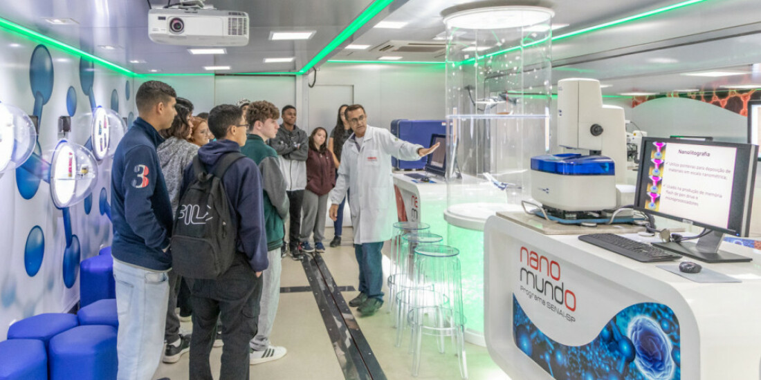 Guararema recebe Carreta de Nanotecnologia