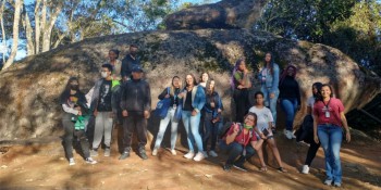 Guararema realiza City Tourcom jovens do Espaço Cidadania