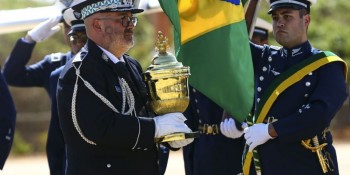 Emprestado para bicentenário, coração de D. Pedro I chega ao Brasil