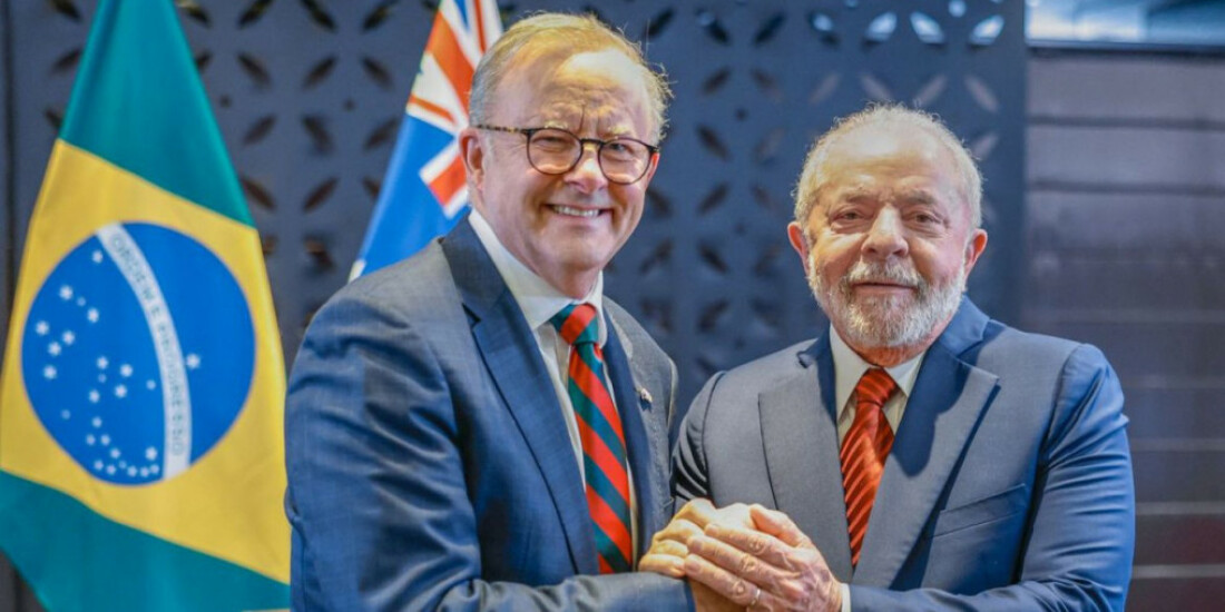 Em Hiroshima, Lula se reúne com primeiro-ministro australiano