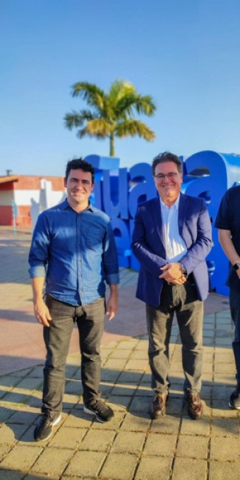 Guararema recebe secretário de Turismo do Estado