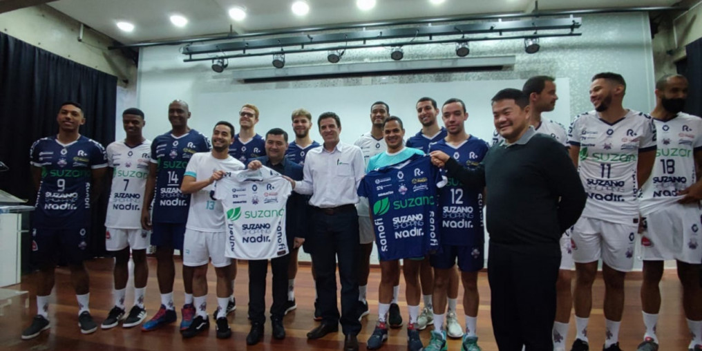 Suzano é a nova patrocinadora da equipe masculina do Suzano Vôlei
