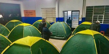 Acampamento Solidário atende pessoas em situação de rua