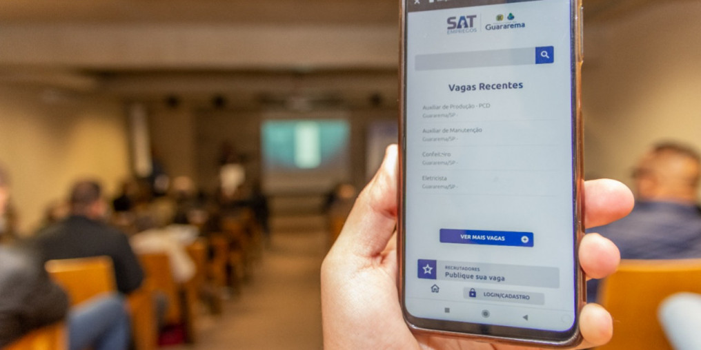Guararema conta com 65 oportunidades