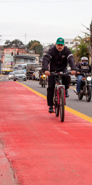 Ciclovia tem 65% das obras concluídas em Itaquaquecetuba