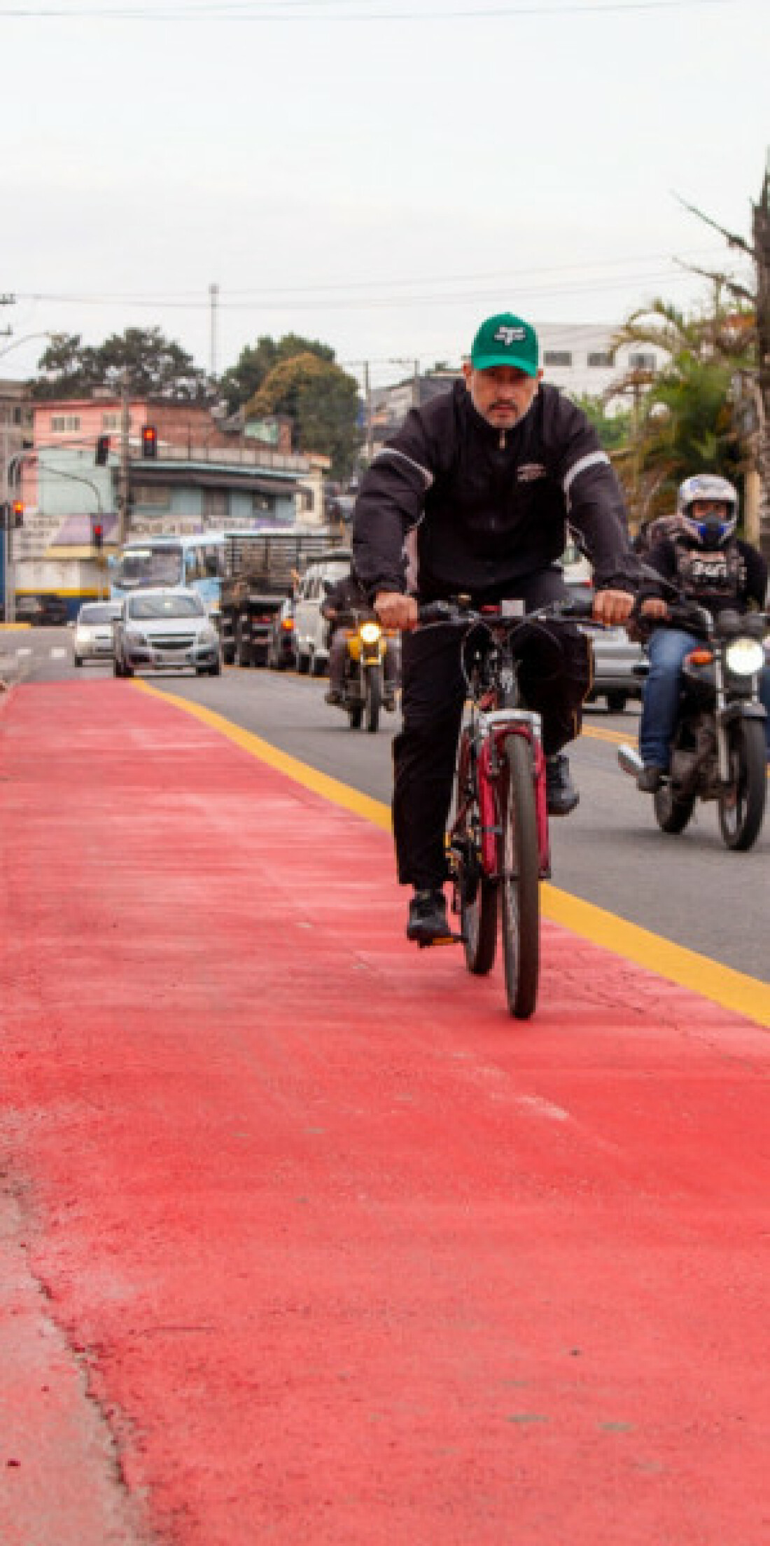 Ciclovia tem 65% das obras concluídas em Itaquaquecetuba