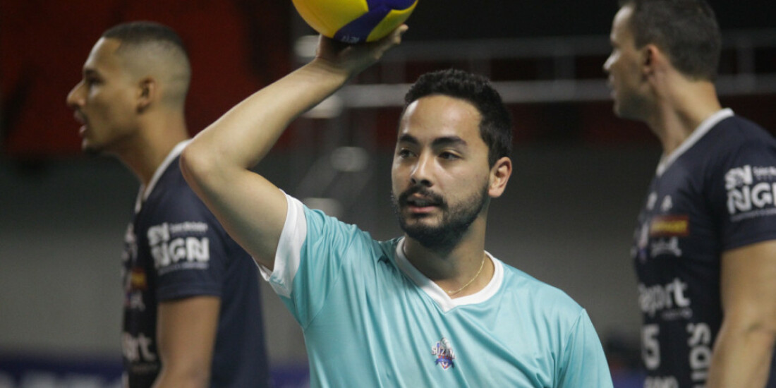 Suzano Vôlei anuncia renovação com o líbero Taichi