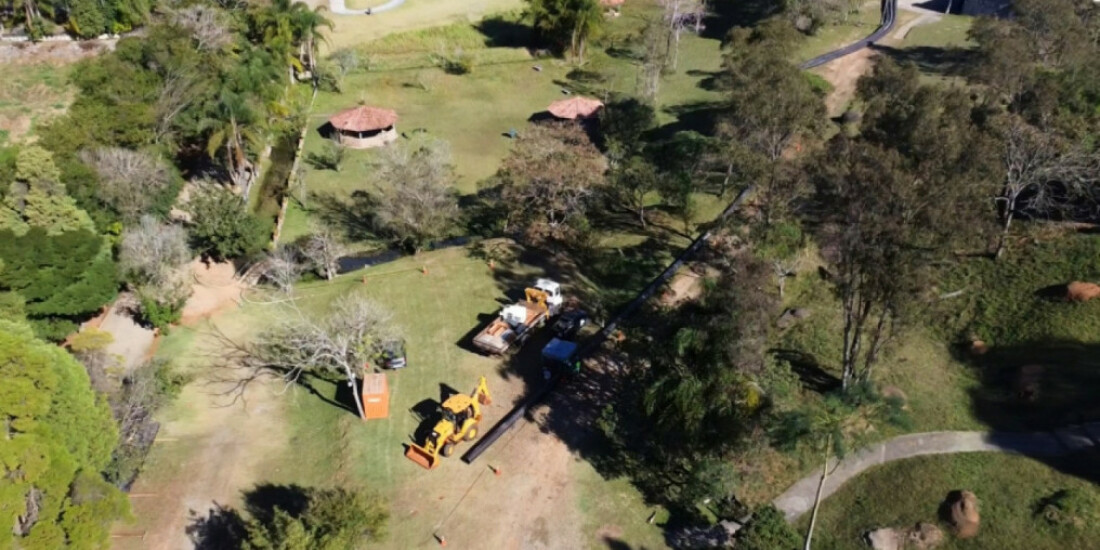Obras de esgoto avançam no Parque Santana
