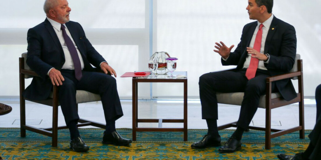 Lula recebe o presidente eleito do Paraguai