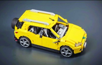 Ecosport vira miniatura de lego em feira