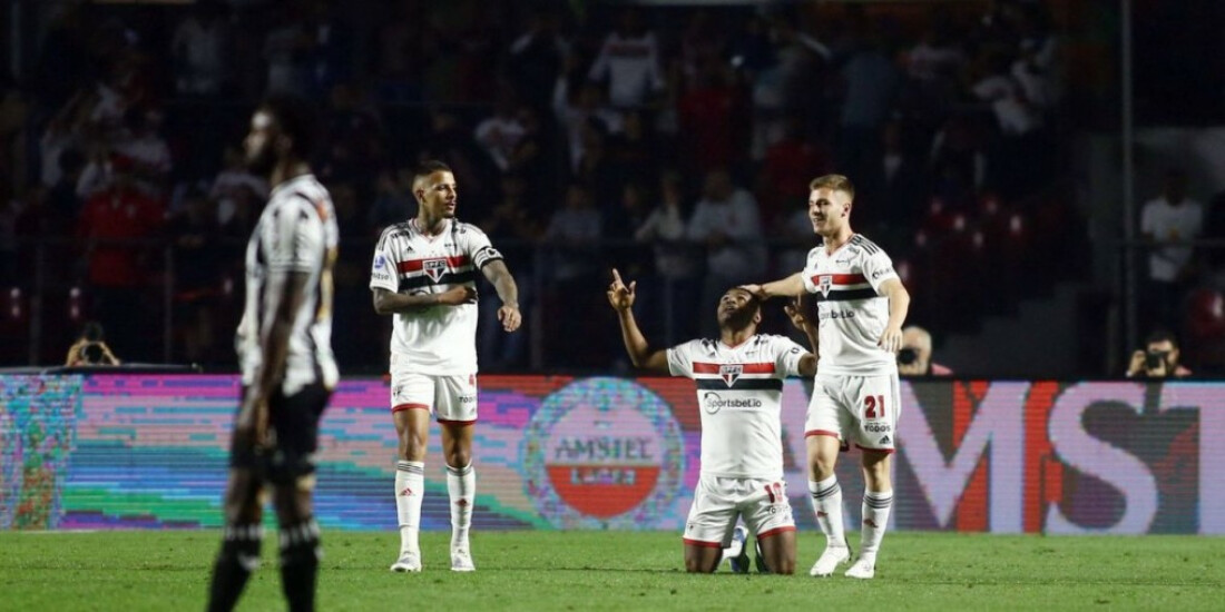 Nikão garante vitória do São Paulo sobre o Ceará na Sul-Americana