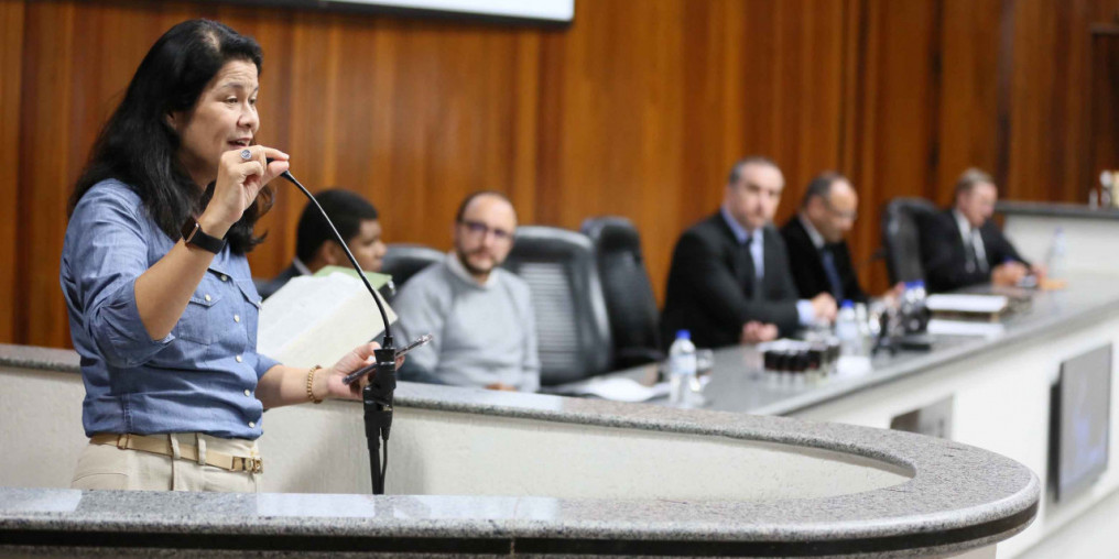 Priscila Yamagami participa da volta do recesso no Legislativo