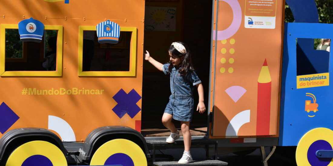 Projeto itinerante Expresso do Brincar chega a Mogi