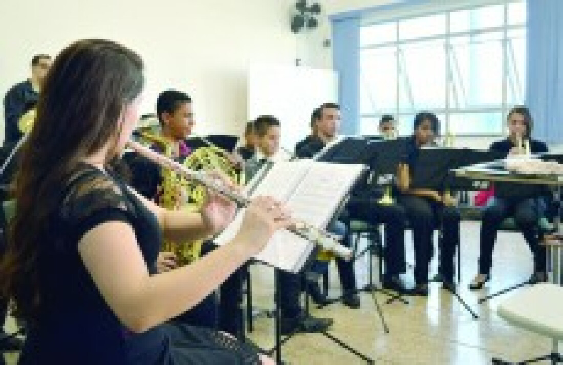 Banda de Arujá faz concerto na terça