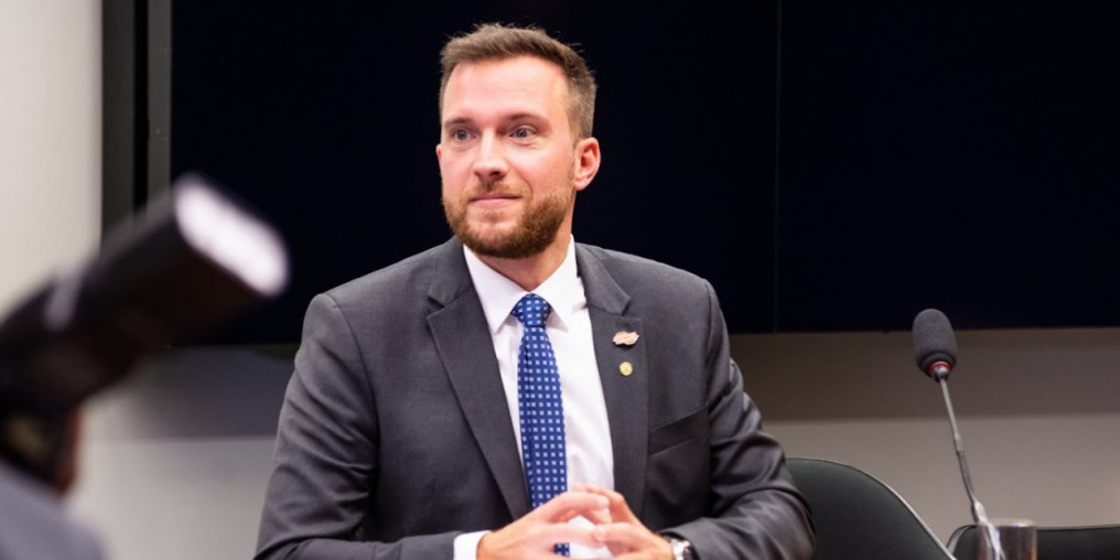 Candidato do Novo ao governo de SP visita Mogi