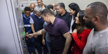 Semae e Infraestrutura fazem entrega de sistema de esgoto