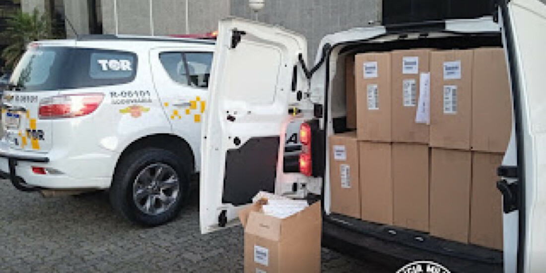 Polícia Rodoviária apreende 31,1 mil maços de cigarro