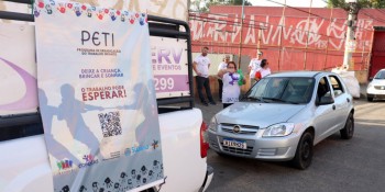 Mutirão busca conscientização contra trabalho infantil