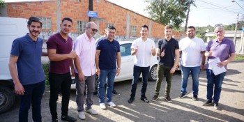 Serviços de pavimentação chegam ao Jardim Dora
