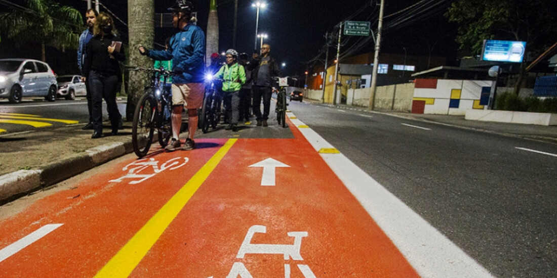 Ciclistas aprovam trecho que liga Socorro a Cezar de Souza