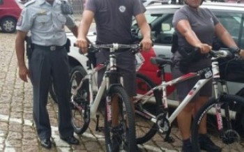 Policiamento com bicicletas realiza primeira prisão no centro