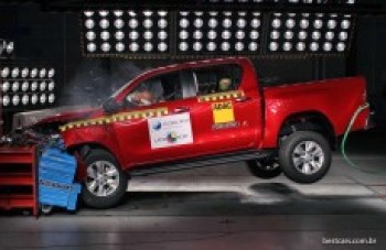 Nova Hilux atinge nota máxima em segurança