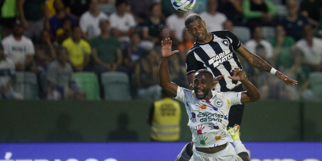 Goiás bate líder Botafogo e deixa zona do rebaixamento do Brasileiro