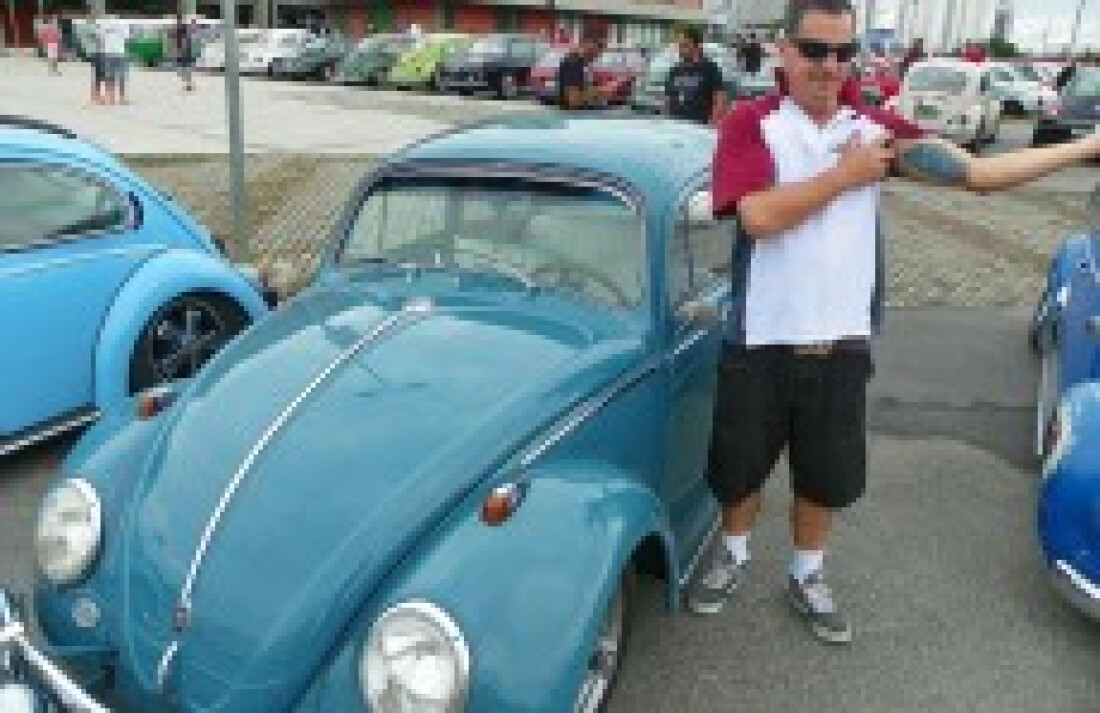 Exposição de fusca reúne 2 mil pessoas