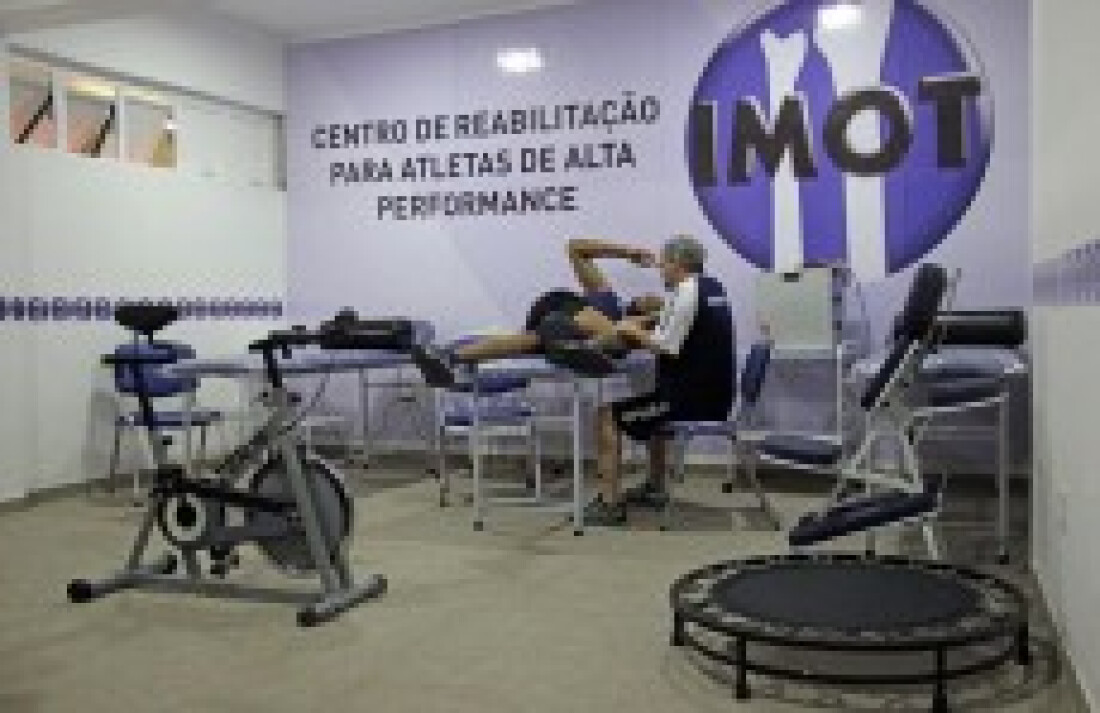 Estrutura de fisioterapia auxilia a recuperar atletas