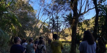 Participantes visitam o Parque Chiquinho Veríssimo