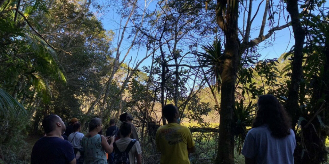 Participantes visitam o Parque Chiquinho Veríssimo