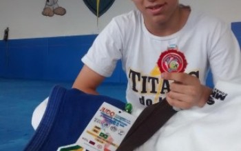 Judoca mogiano Gabriel Shimada disputa o Pan na Argentina