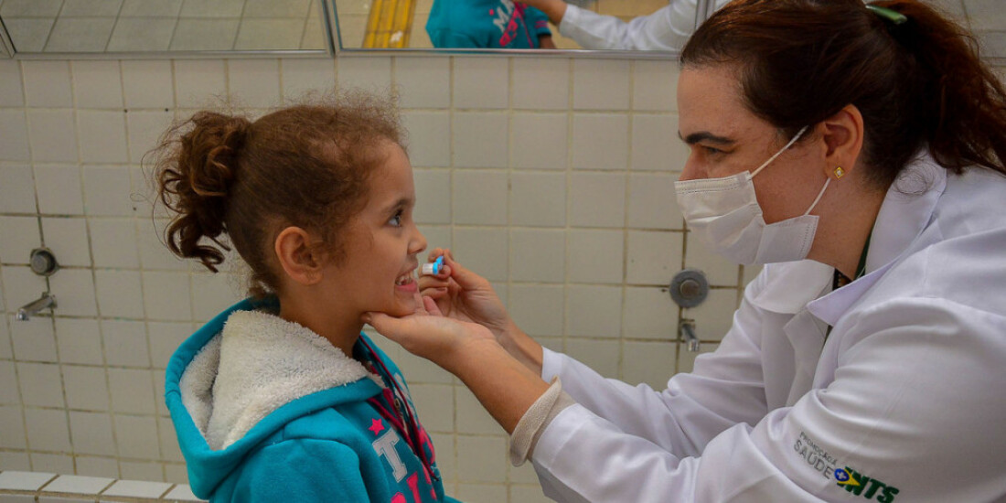 Odontologia avalia mais de 2,4 mil alunos em um mês