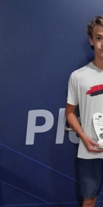 Atleta é vice-campeão da Copa Play Tennis