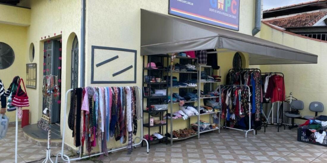 GAPC de Mogi promove bazar para arrecadação