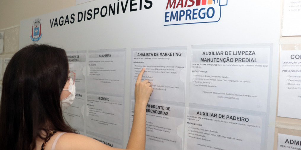 Após abril "frio", Alto Tietê tem saldo de 3,3 mil vagas